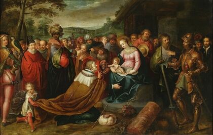 Adoration of the Magi (Matthew 2-10-11)
