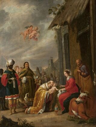 Adoration of the Magi (Matthew 2-10-11)