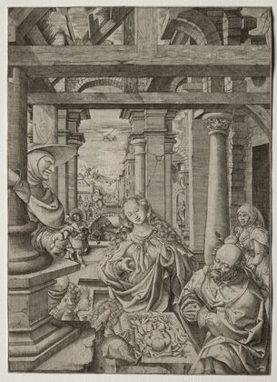 Adoration of the Shepherd (c. 1522–25)