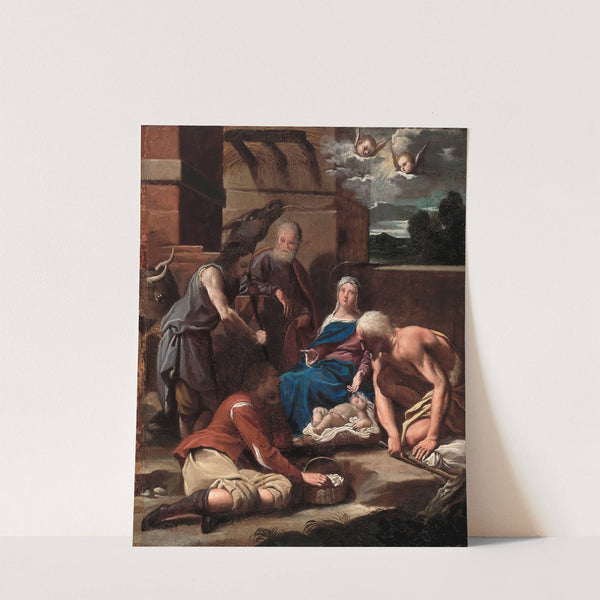 Adoration of the Shepherds by Carlo Bononi
