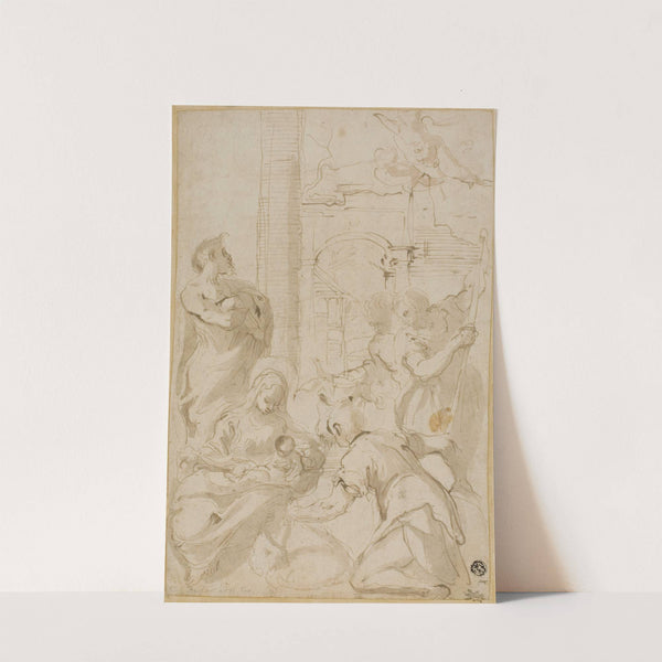 Adoration of the Shepherds by Carlo Bononi