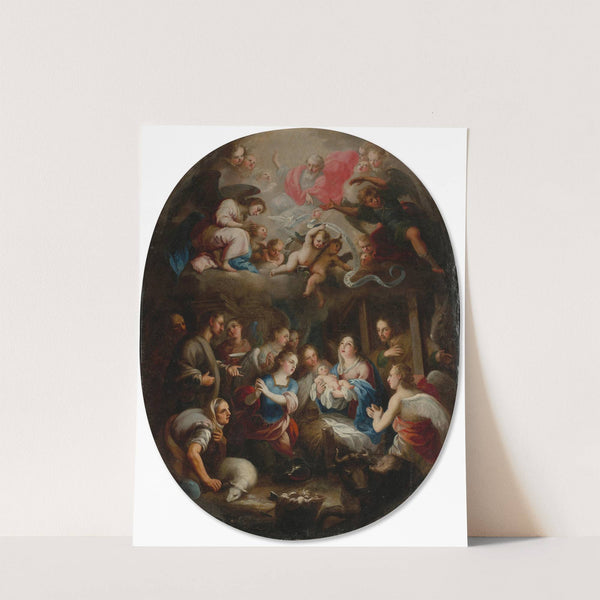 Adoration of the Shepherds by Juan Francisco de Aguilera
