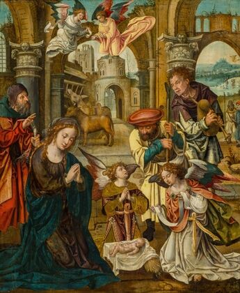 Adoration of the Shepherds (Luke 2-16-20)
