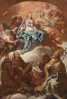 Adoration Of The Virgin