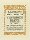 Advertentie voor Reinaert de Vos