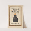 Advertentie voor Tanel&#8217;s Prima Indiano (1884 - 1952) by Reinier Willem Petrus de Vries