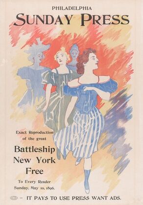 Advertisement for Philadelphia Sunday Press, May 10, 1896