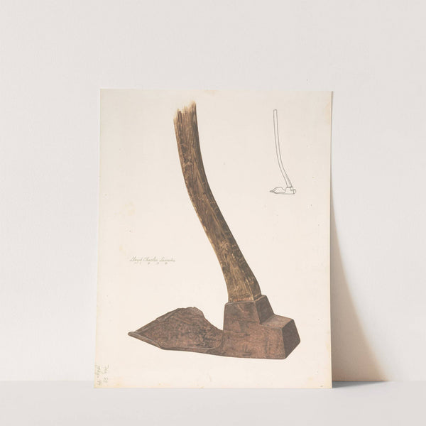 Adze by Lloyd Charles Lemcke