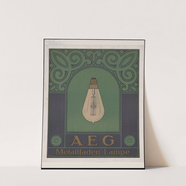 AEG Metallfaden-Lampe (1907 - 1910) by Peter Behrens