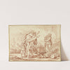 Aeneas Fleeing with Anchises from the Ruins of Troy (1777) by Augustin Pajou