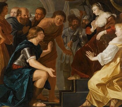 Aeneas Taking Leave From Dido — size preview