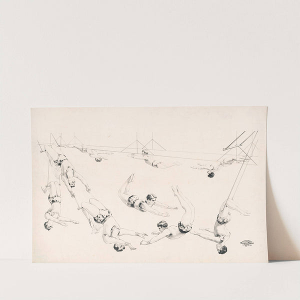 Aerialists (1900) by Russell, Morgan &amp; Co.