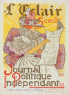 Affiche pour le journal ‘l’Ãclair’
