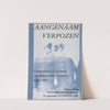 affiche voor tentoonstelling Aangenaam verpozen by Marijke Naber