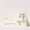 Aften i Frihavnen by Edvard Weie