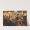 Aften i messen by Aage Bertelsen