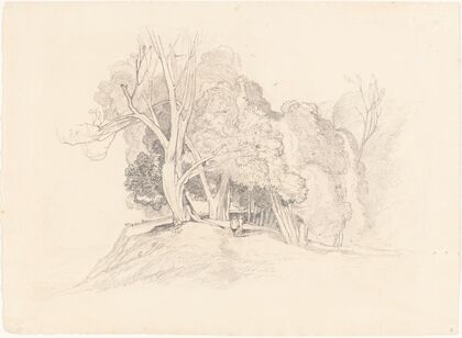 after John Sell Cotman, Landscape with Trees