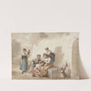 After Pinnelli (Group of Peasants Outside a House) by Isaac Weld