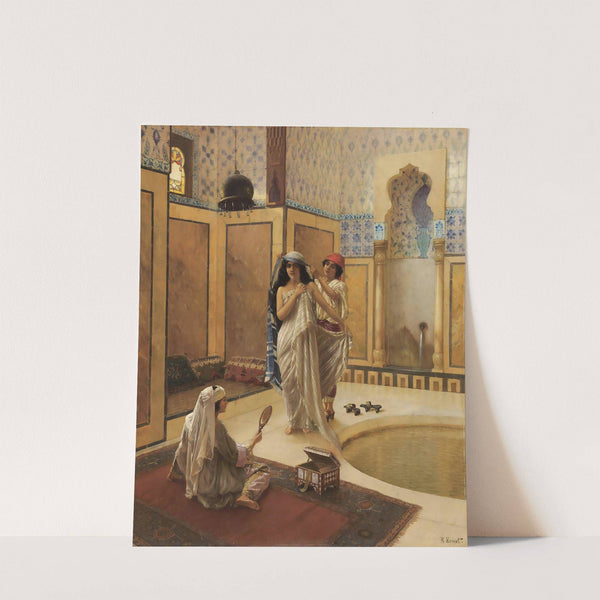 After The Bath by Rudolf Ernst