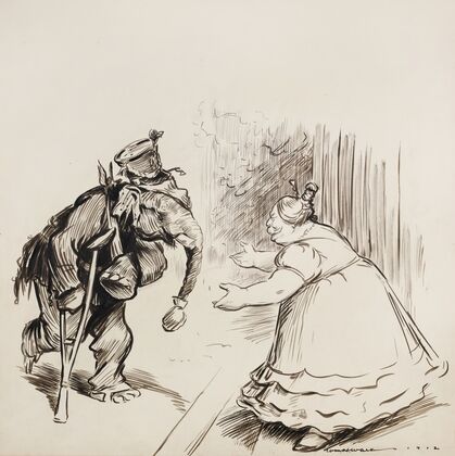 After the battle. G.O.P. All that is left of me darling is yours (1912)