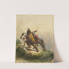 After the Battle; The Scalp Lock (circa 1858) by Alfred Jacob Miller