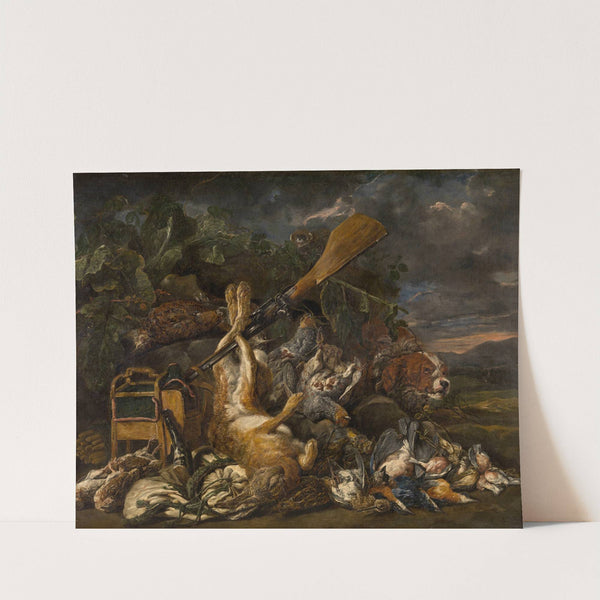 After the Hunt by Joannes Fijt