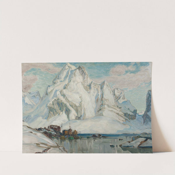 After the Massacre. Study from North Norway by Anna Boberg