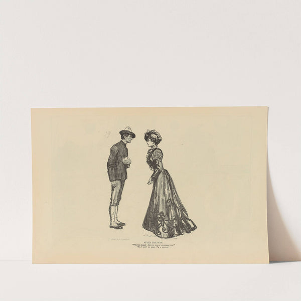 After the war (1893-1900) by Charles Dana Gibson