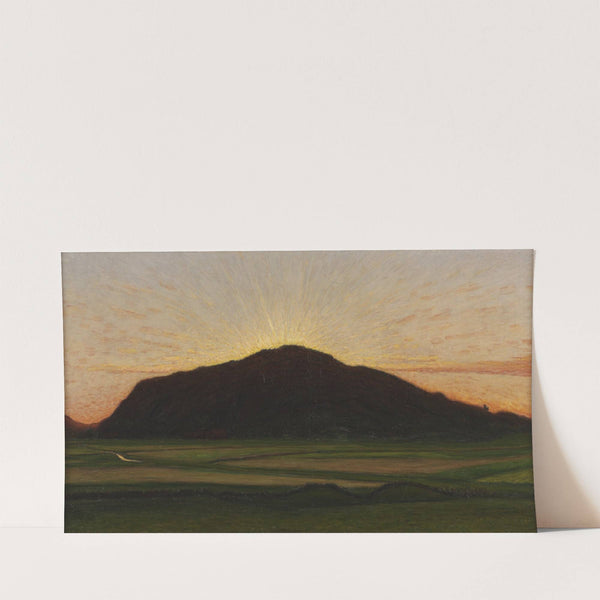 Afterglow (1909) by Karl Nordström