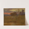 Afterglow on the Meadow by George Inness
