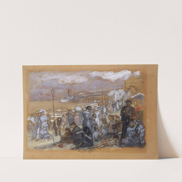 Afternoon at Coney Island (circa 1907–09) by William James Glackens