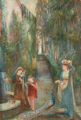 Afternoon in the Colonna Garden (1894)
