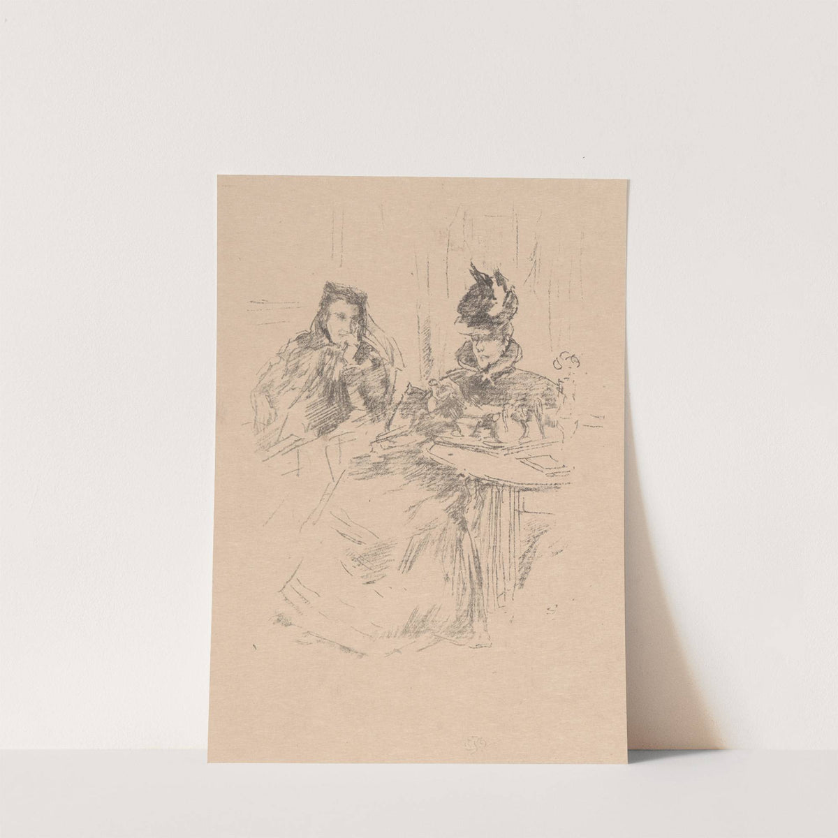Afternoon Tea (ca. 1893–1894) by James Abbott McNeill Whistler