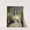 Agatha Petronella Hartsen (1814-78). In bruidstoilet ter gelegenheid van haar huwelijk met Jan van der Hoop op 17 maart 1841 (1841) by Jan Willem Pieneman