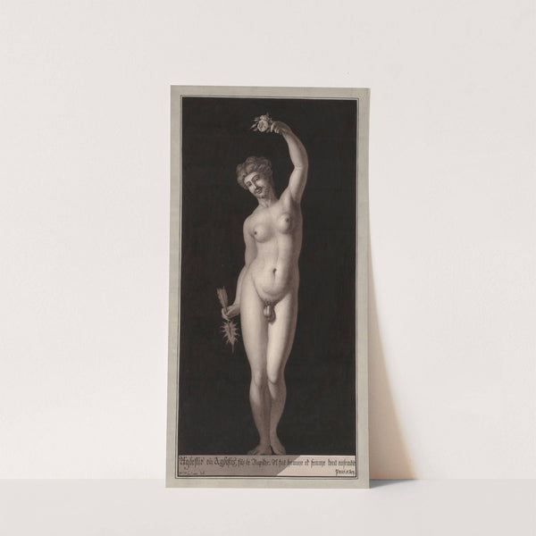 Agdestis ou Agdistis, fils de Jupiter, il fut homme et femme tout ensemble by Jean Jacques Lequeu