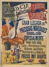 Agencia de fabricas americanas, Carlos Sriber. Gran llegada de preciosas novedades (1891)