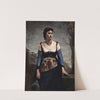 Agostina by Jean-Baptiste-Camille Corot