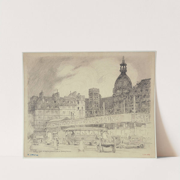 Agrandissement de la Samaritaine by Ferdinand Boberg