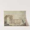 Agrippina&#039;s grotto by Georges-François Blondel