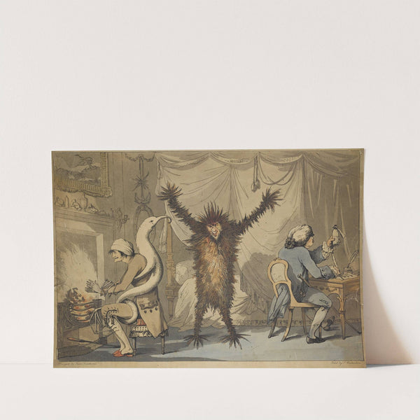Ague & fever (1788) by Thomas Rowlandson
