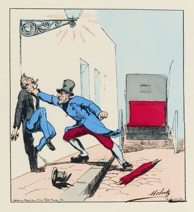 Comment il y a là des gens qui m’ont fait forcer par un sergent de ville de les conduire où ils voulaient (1871) — size preview