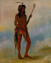Ah-Nó-Je-Nahge, He Who Stands On Both Sides, a Distinguished Ball Player