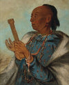 Ah-Tón-We-Tuck, Cock Turkey, Repeating His Prayer (1830)