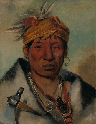 Ah-Yaw-Ne-Tak-Oár-Ron, a Warrior (1831)