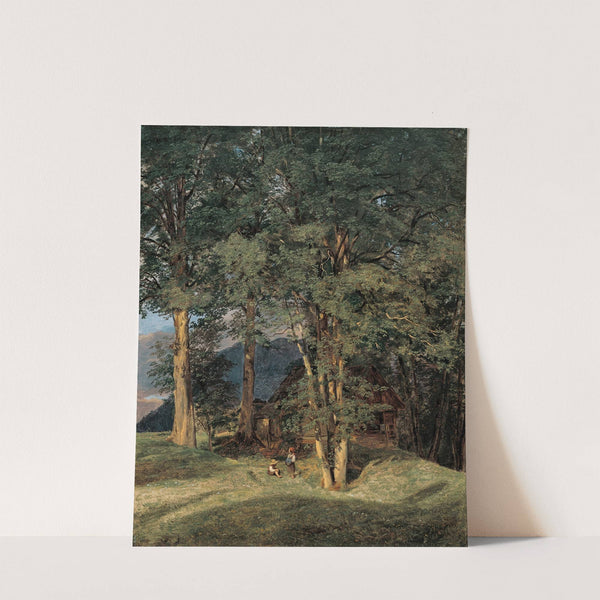 Ahornbäume bei Ischl (1831) by Ferdinand Georg Waldmüller