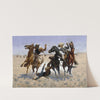 Aiding a Comrade (1890) by Frederic Remington