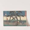 Akasaka (ca. 1841–1842) by Andō Hiroshige