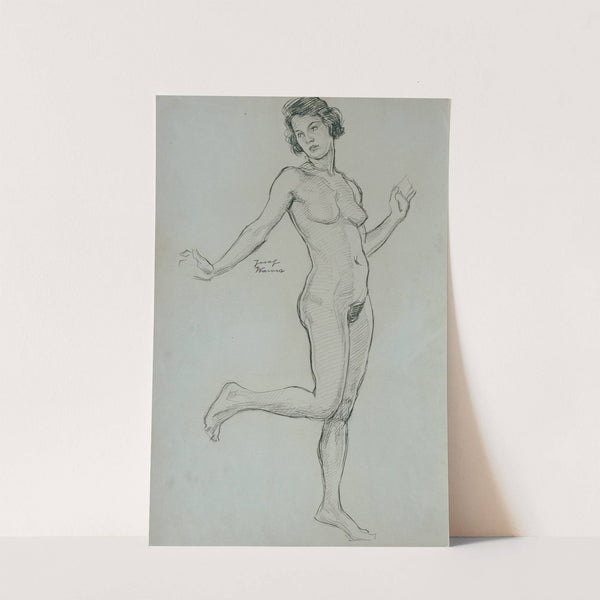 Aktstudie by Josef Wawra