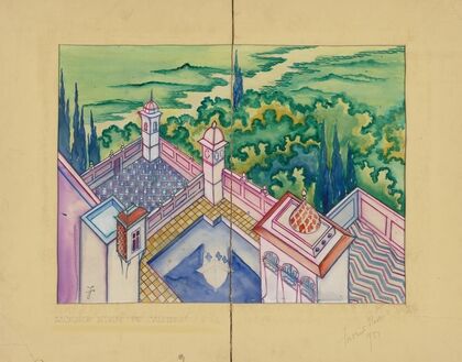 Aladdin: Backdrop Design (1934-1943)