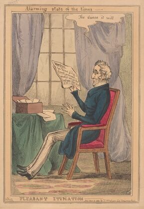 Alarming state of the times. Pleasant itimation. (1830)
